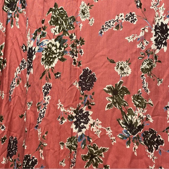 Blue Rain Pink Floral Lightweight Open Front Shawl Cardigan Women's Size S - Picture 6 of 9